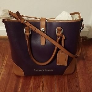 Dooney & Bourke Purple Satchel